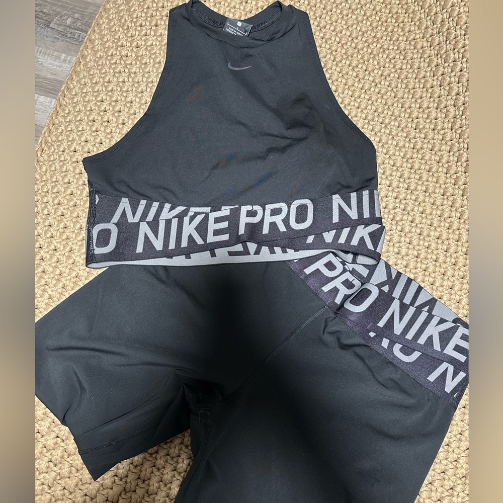 Nike Black Athletic Apparel